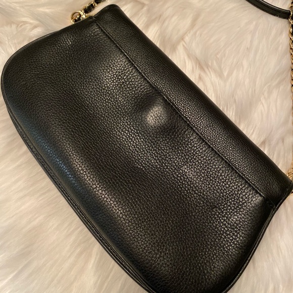 Tory Burch Black Leather Shoulder bag clutch - Picture 5 of 8
